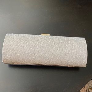 Gold clutch with gold chain